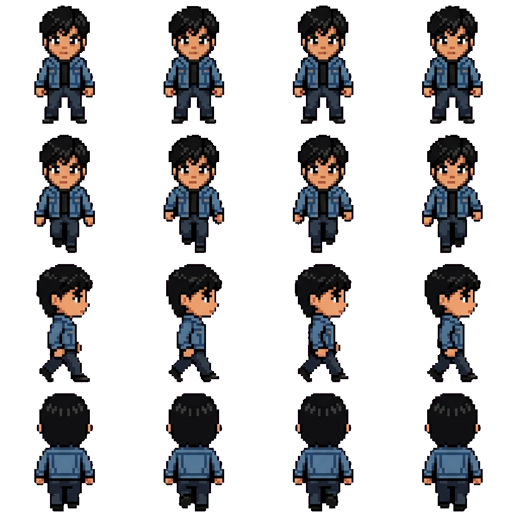 Johnny Cade movement sprite