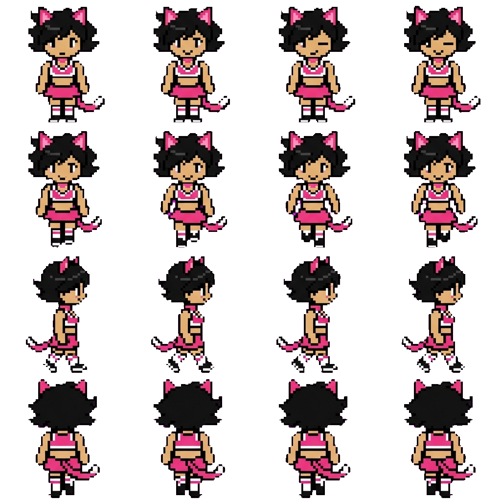 Ash movement sprite