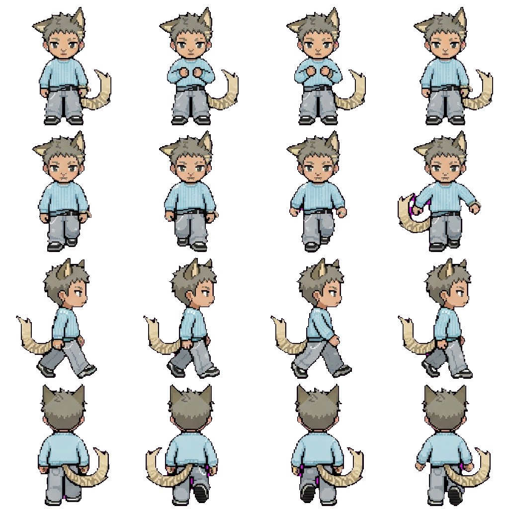 Даймон Клик movement sprite