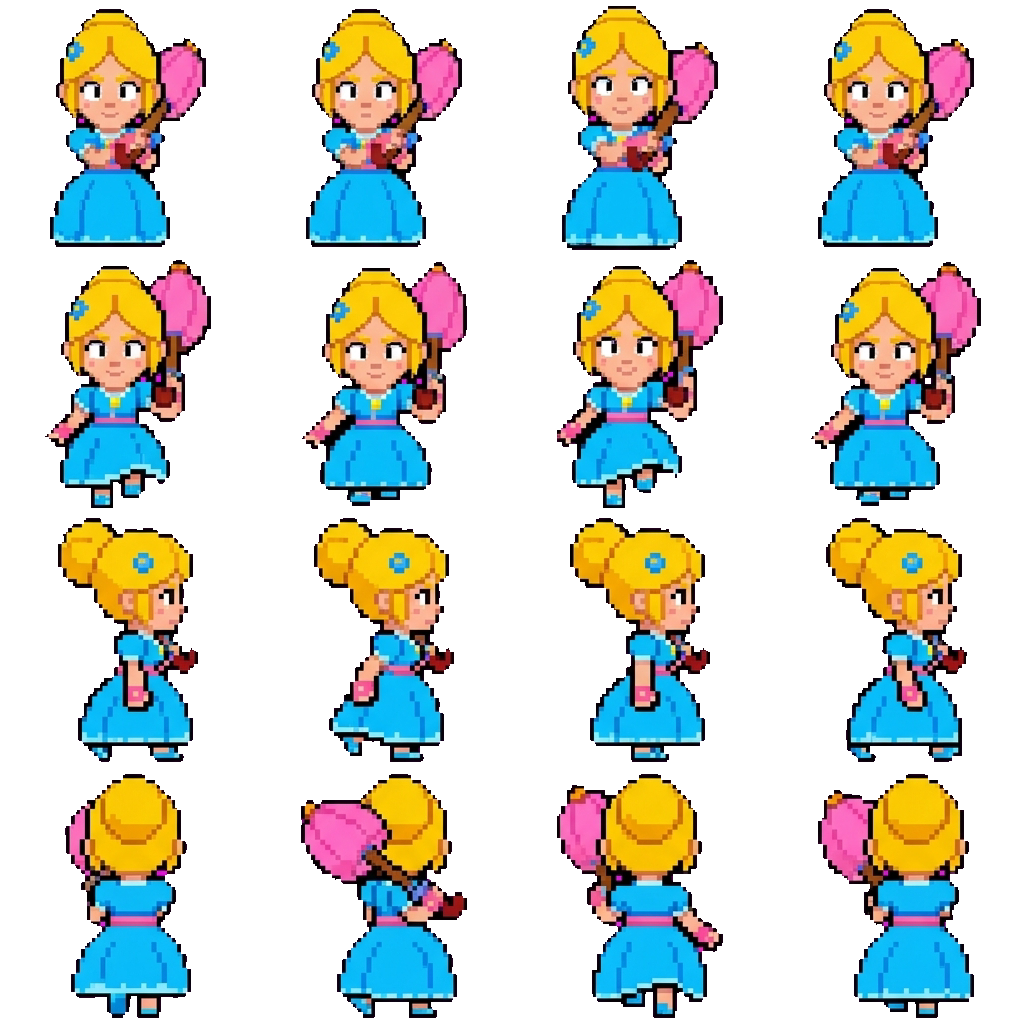 Piper movement sprite