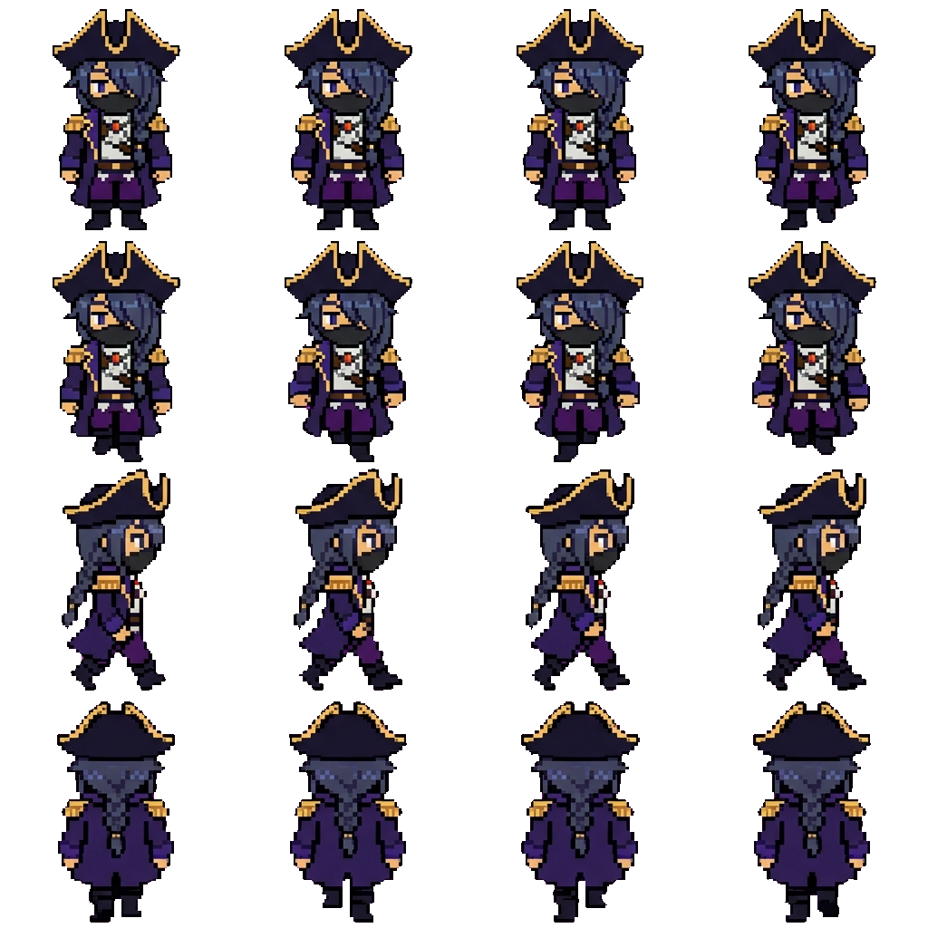 Jaden movement sprite