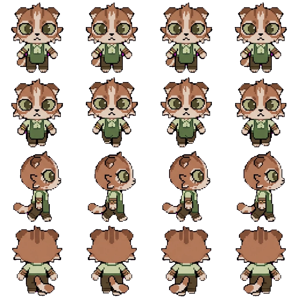 Serafima movement sprite