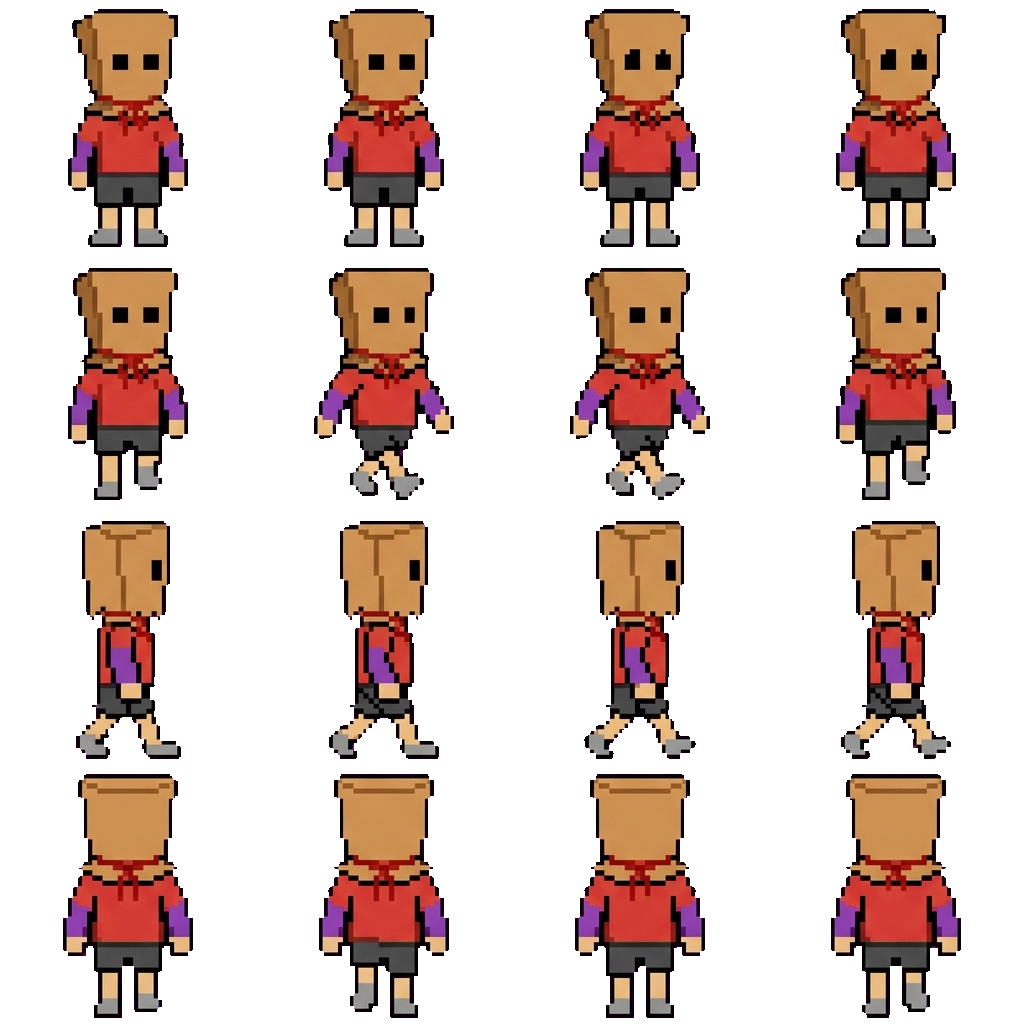 Norman movement sprite