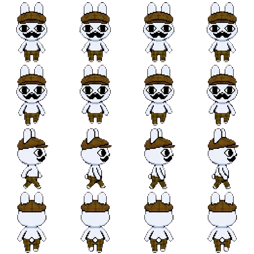 Barney movement sprite
