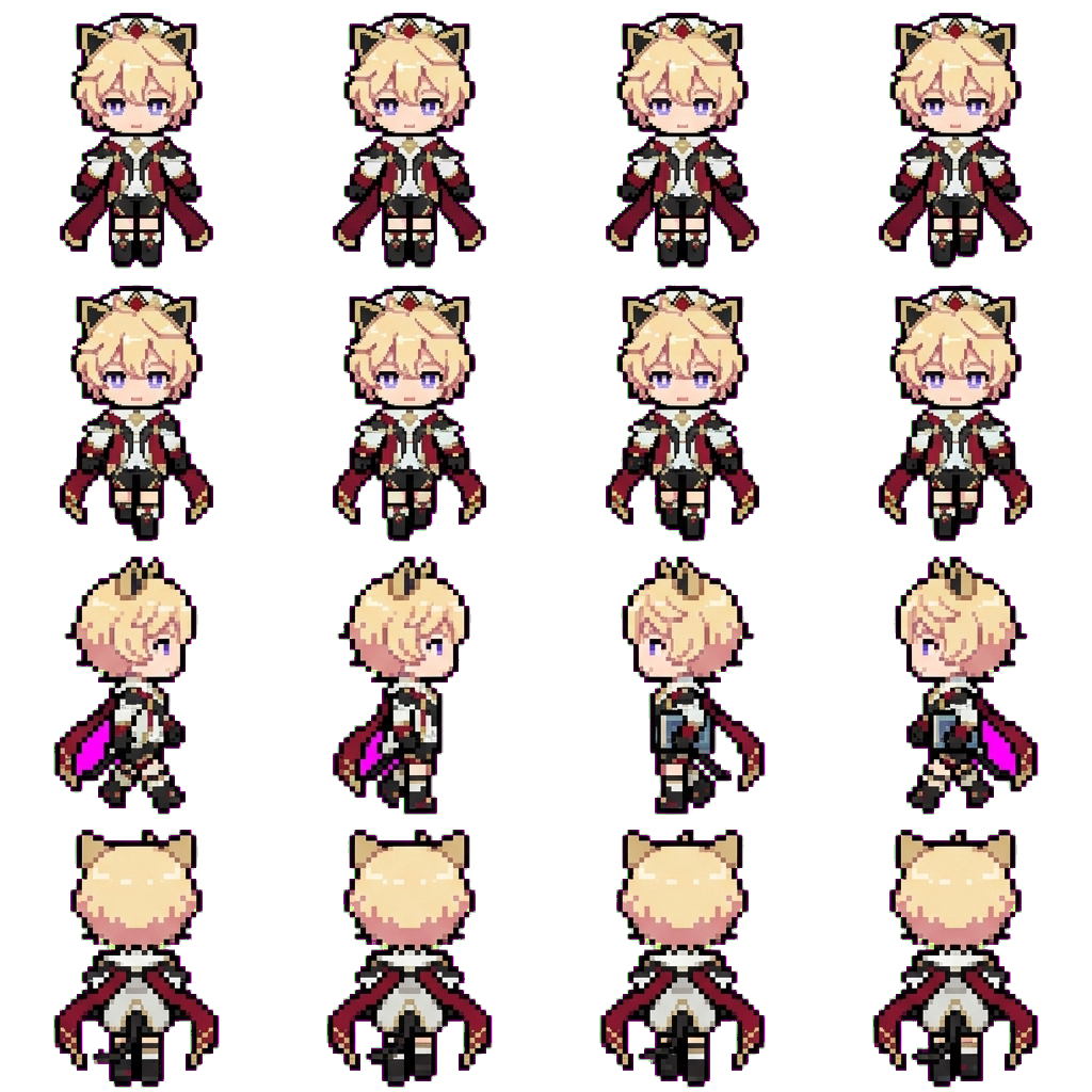 Dahlia movement sprite