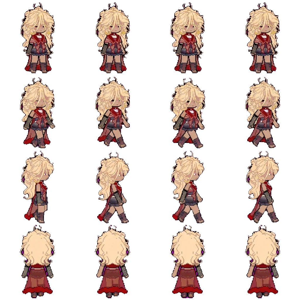 Angel Kaelthrone movement sprite