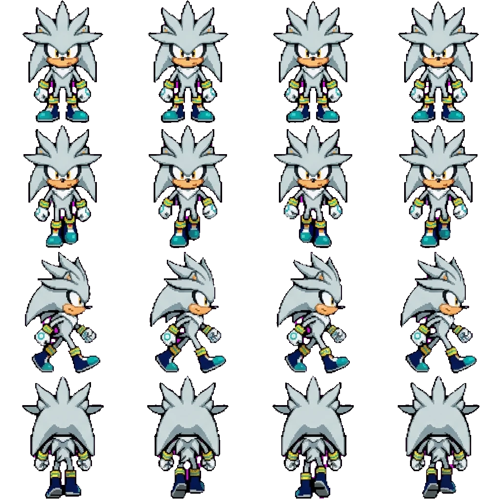 Silver movement sprite