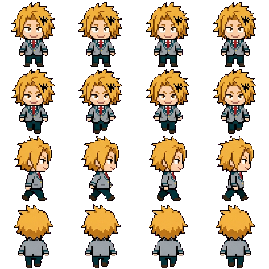 Denki movement sprite