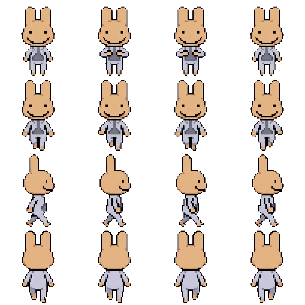 Intern movement sprite