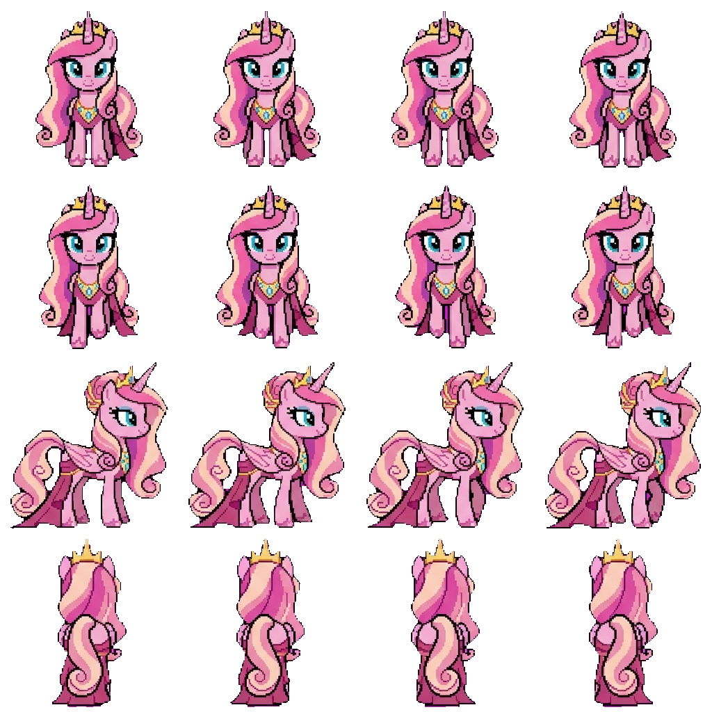 Queen Belrose movement sprite