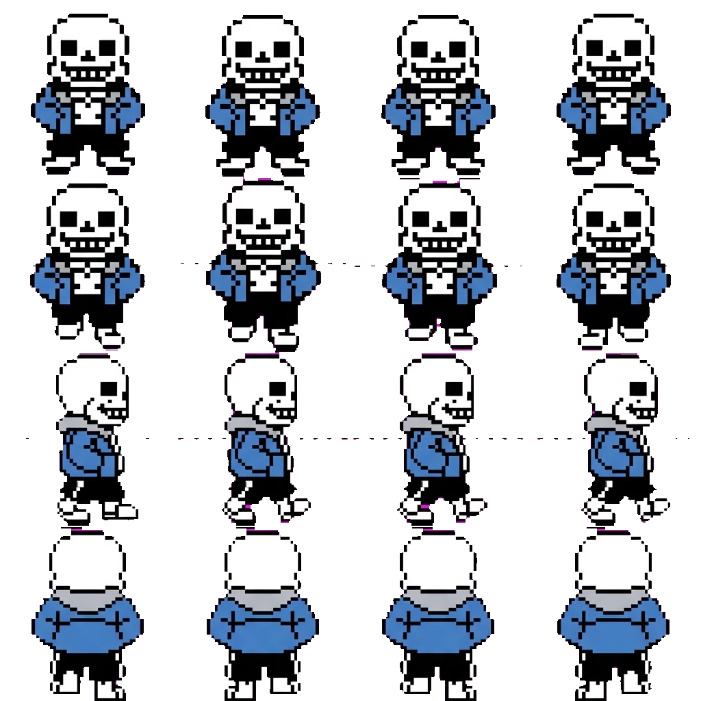 Sans movement sprite