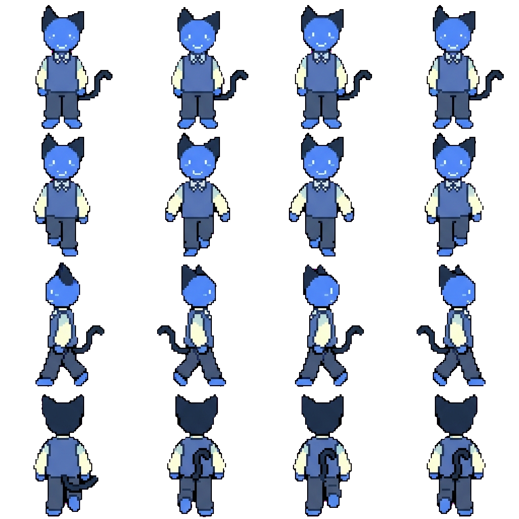 Nikko movement sprite