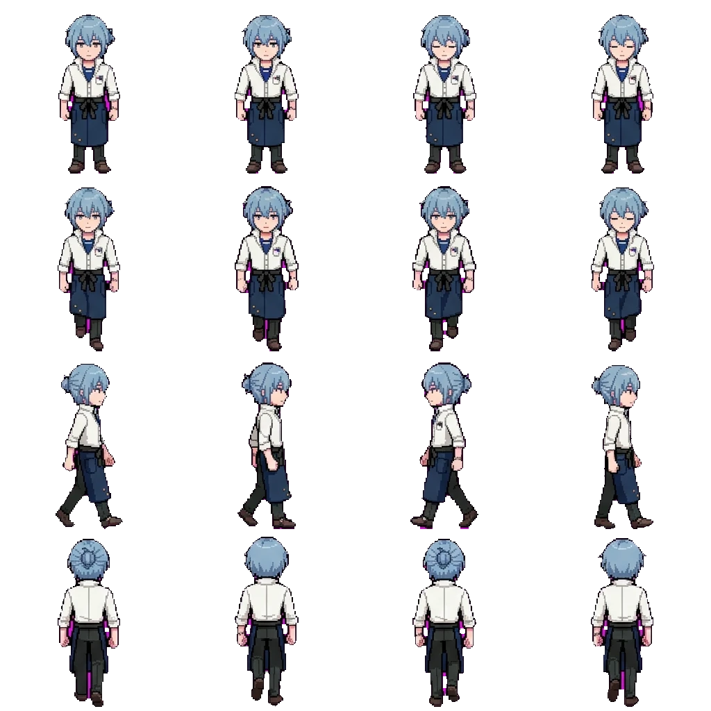 Nero turner movement sprite