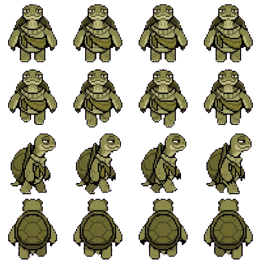 Master Oogway movement sprite