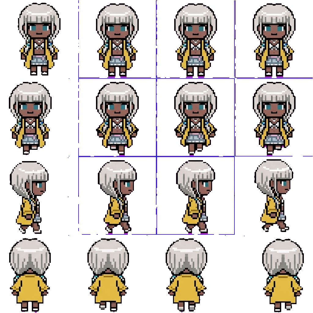 Angie Yonaga movement sprite