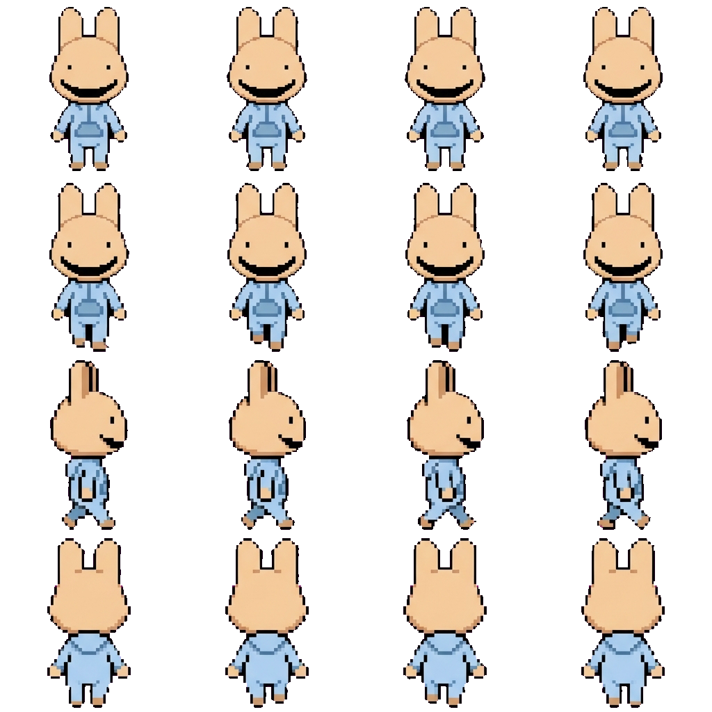 Intern movement sprite