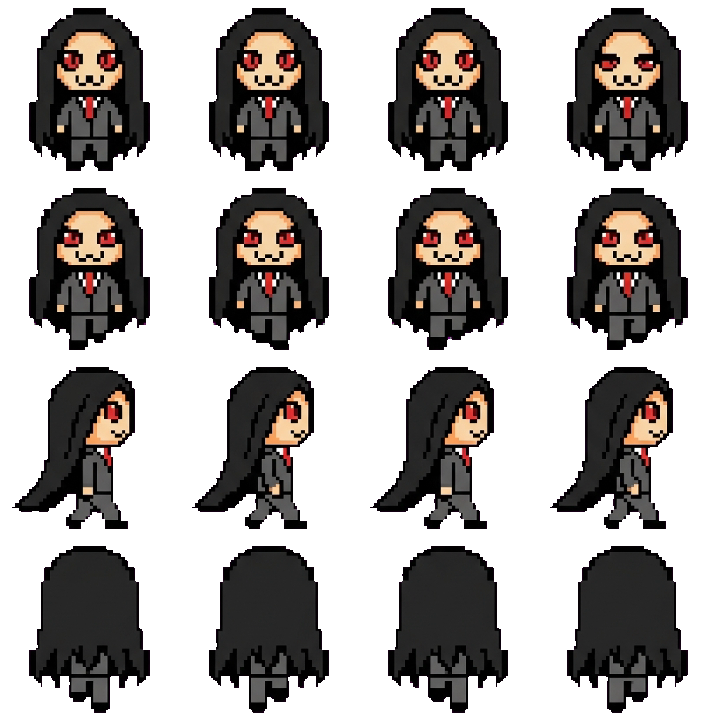 Lizzy movement sprite