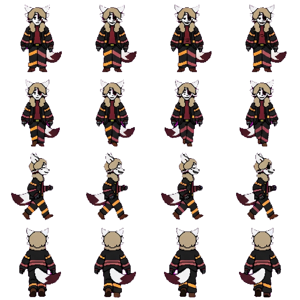Jaki movement sprite