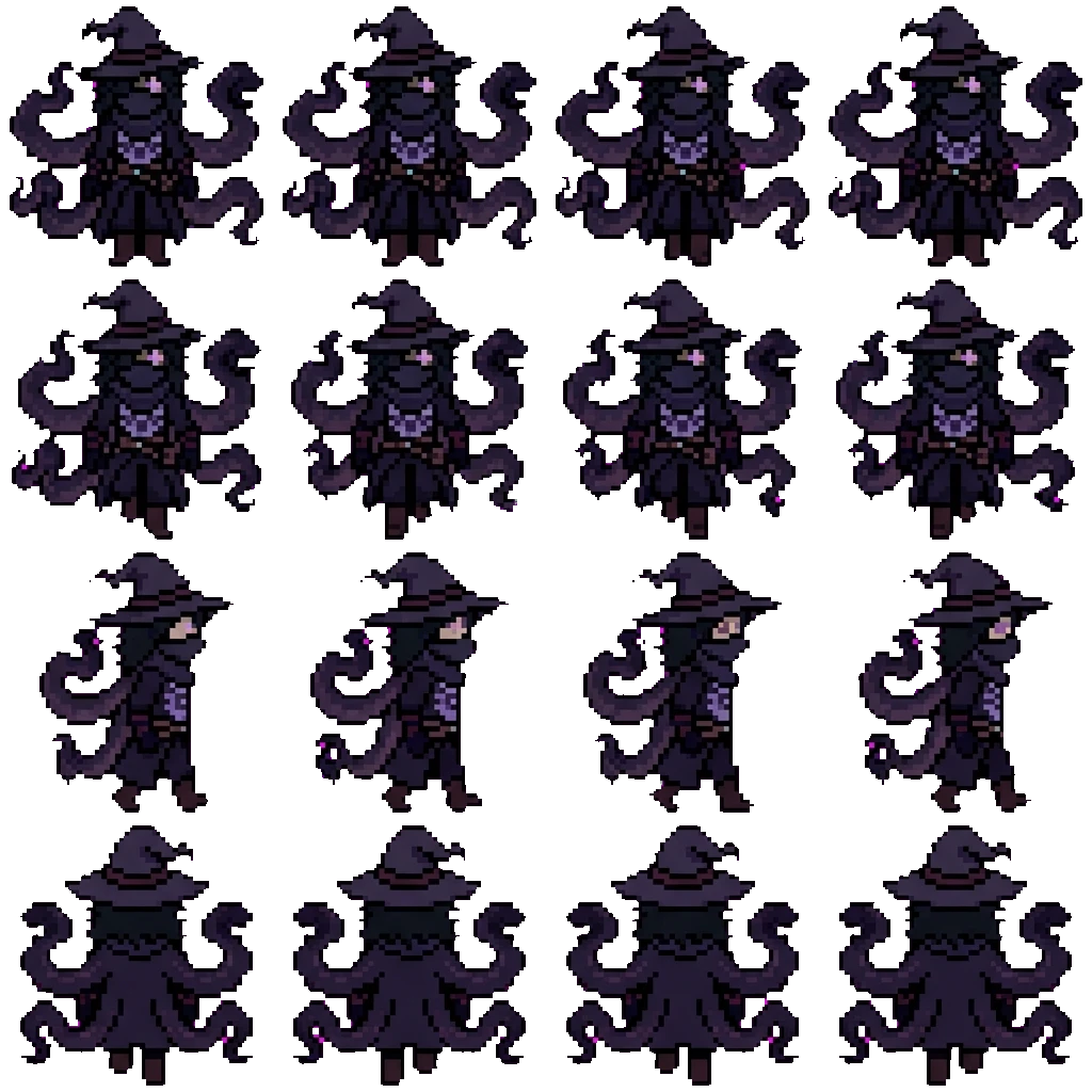 Azure movement sprite