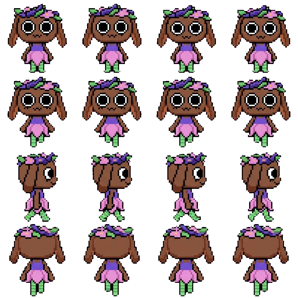 Bassie movement sprite