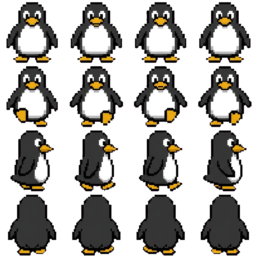Tux movement sprite