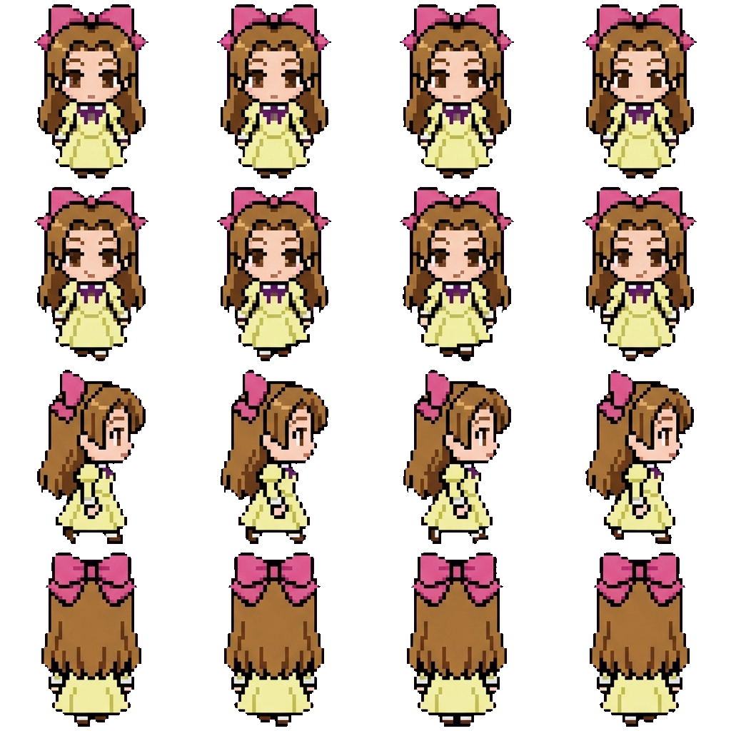 Renge movement sprite