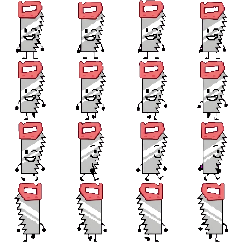 Saw movement sprite