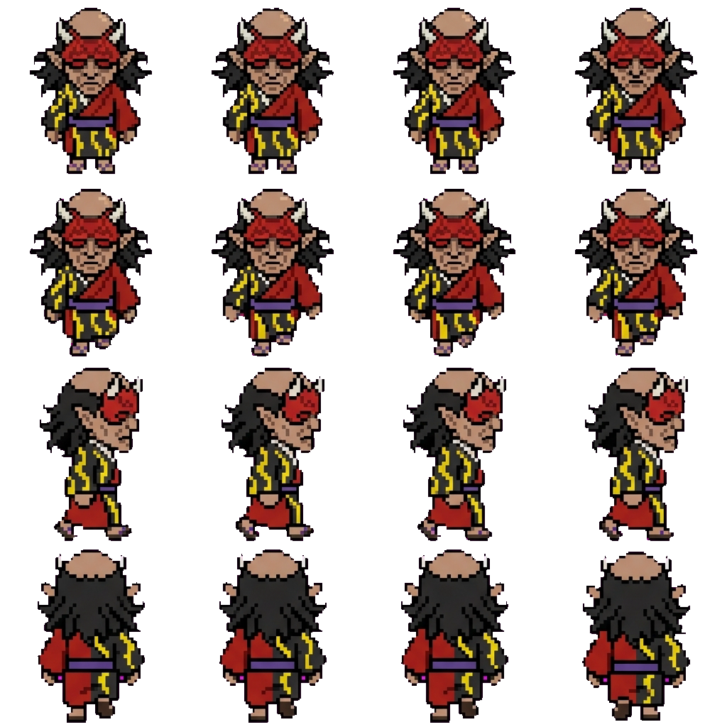 Hantengu movement sprite