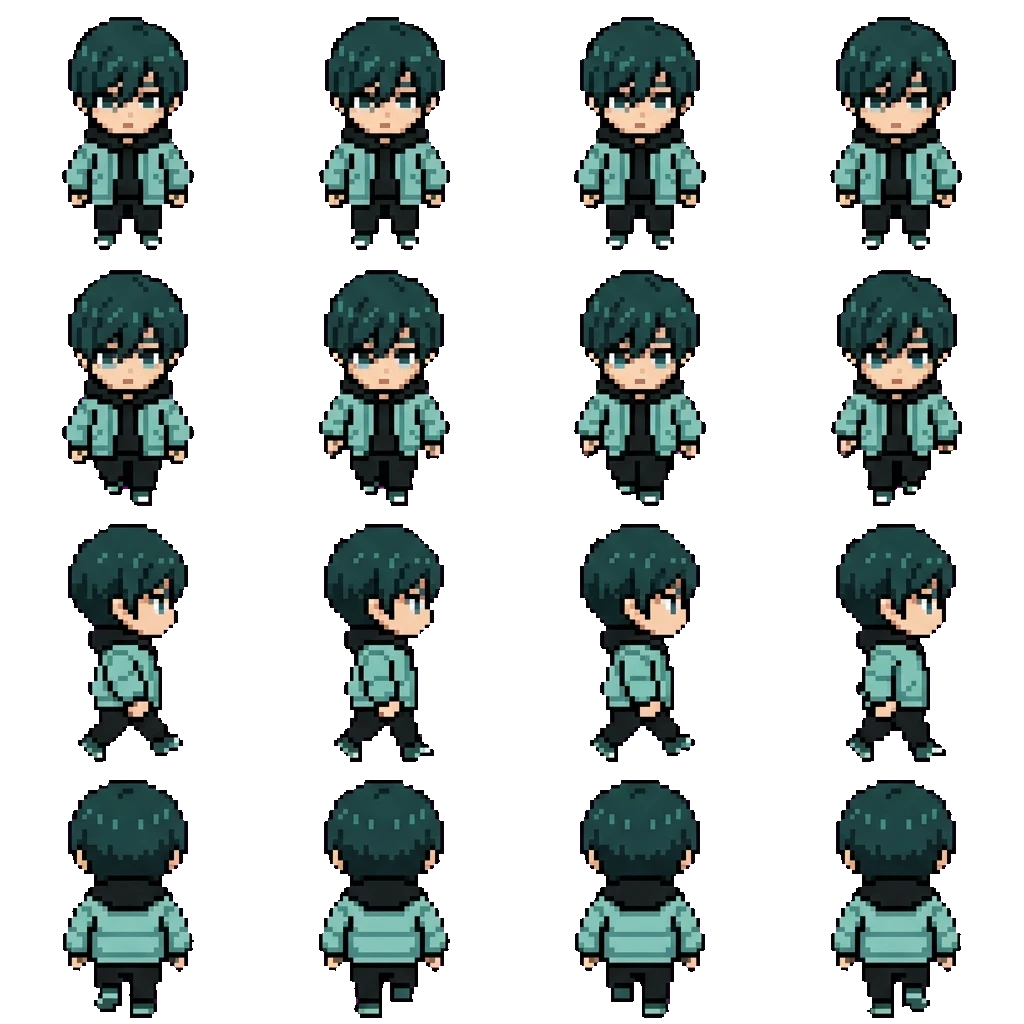 Rin movement sprite