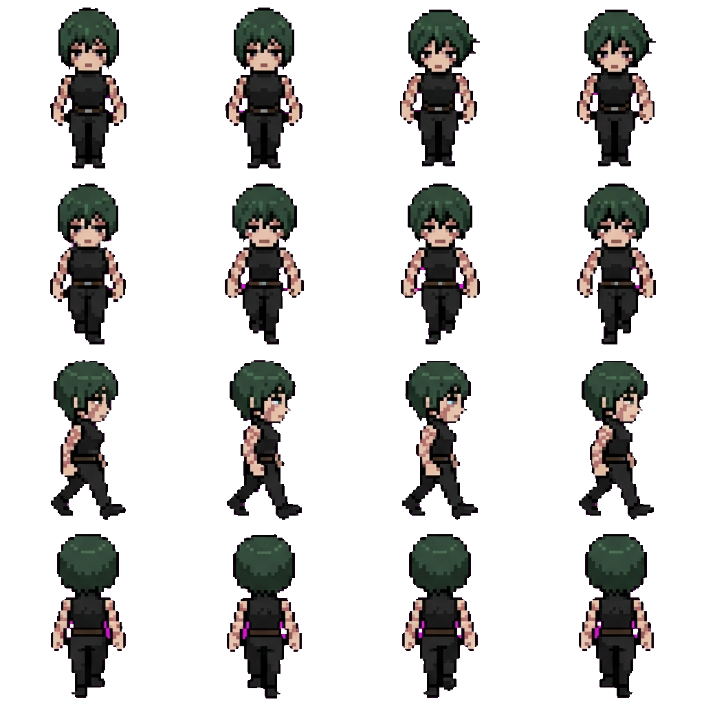 Маки зенин movement sprite