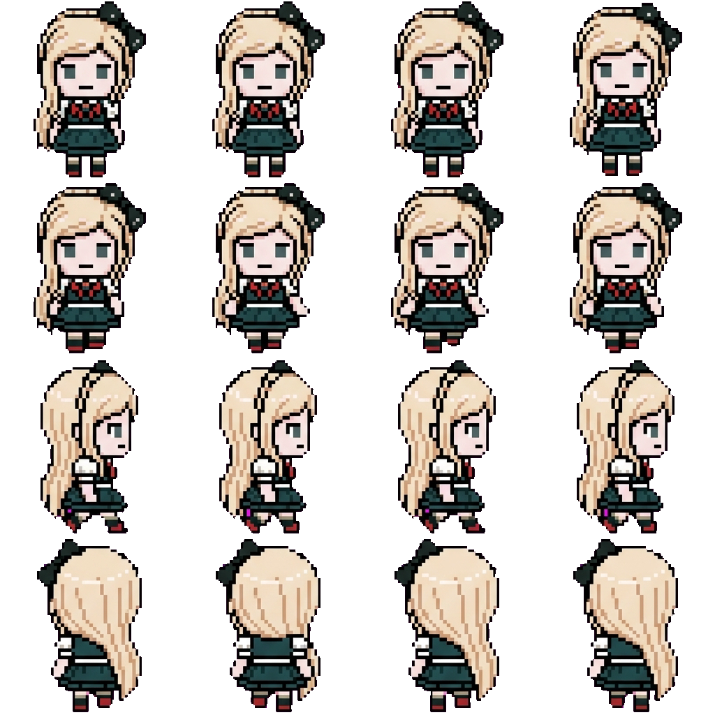 Sonia movement sprite