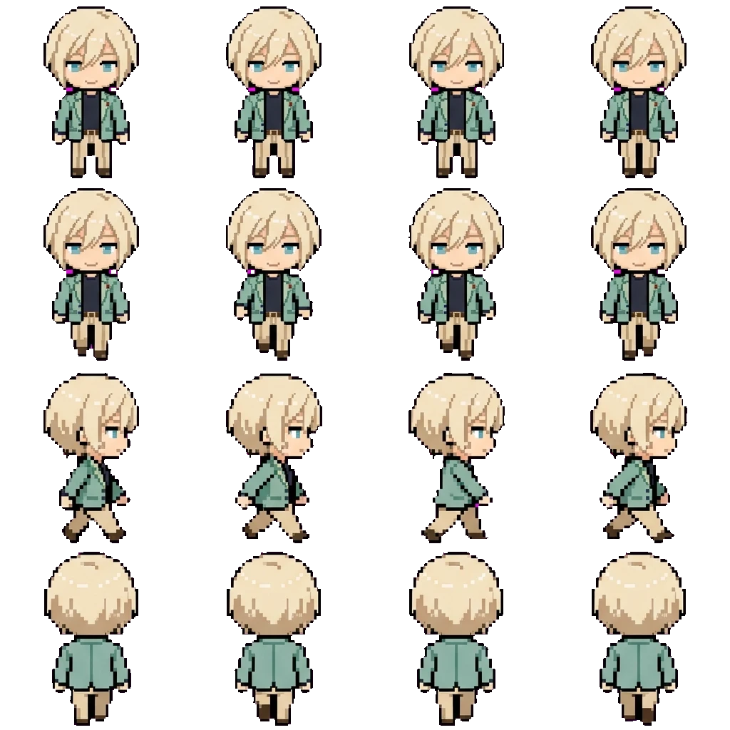 Eichi Tenshouin movement sprite