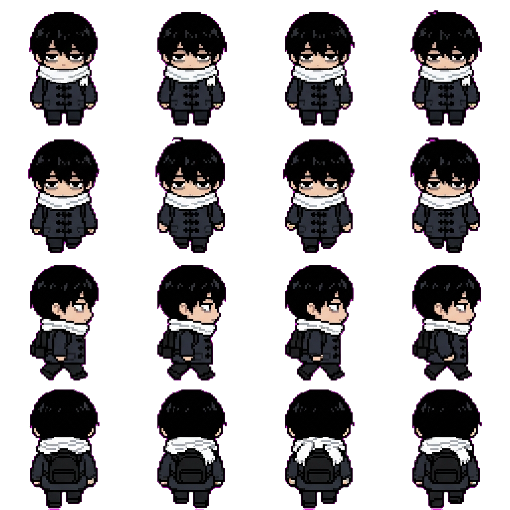 Ayato movement sprite