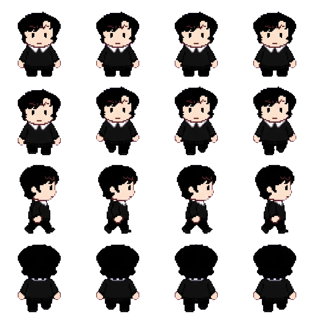 Damien Thorn movement sprite