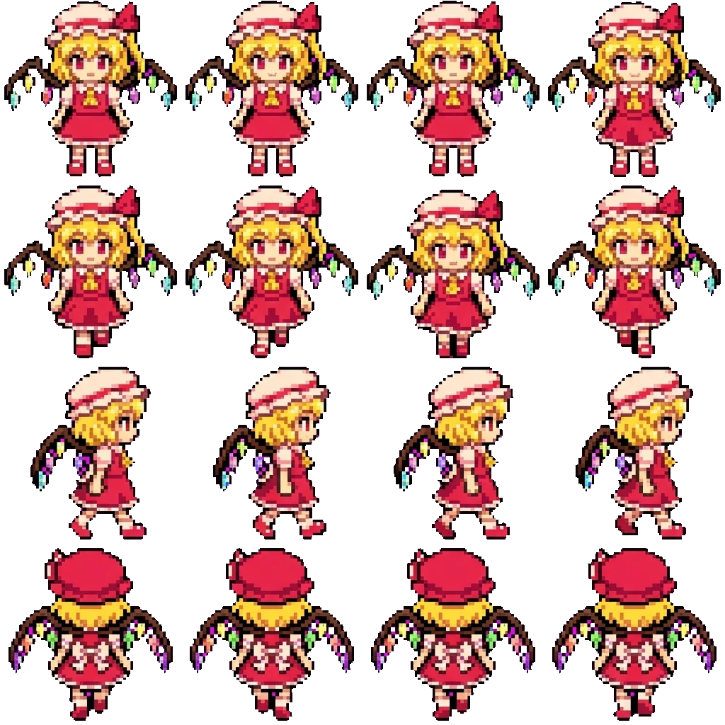 Flandre movement sprite