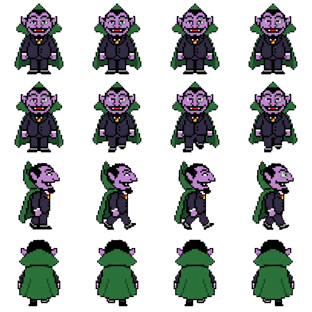 Count von count movement sprite