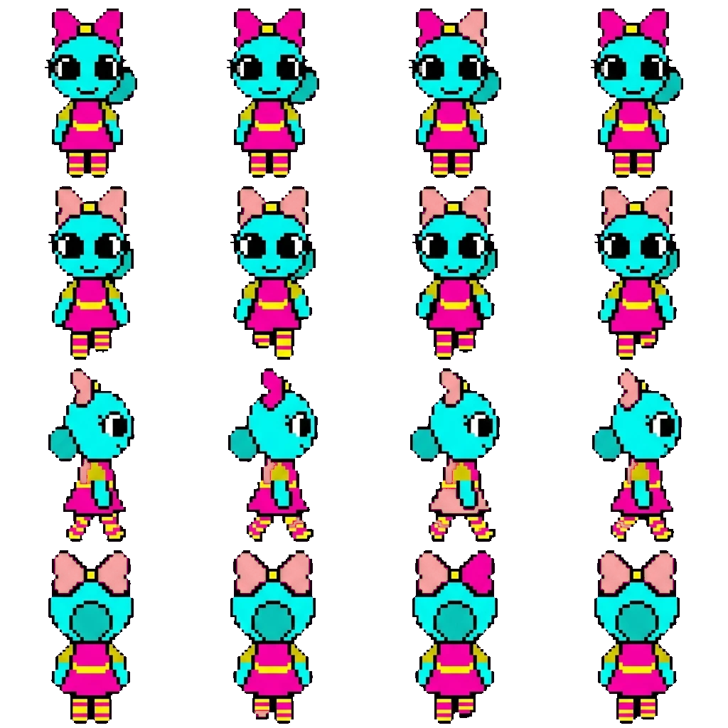 Poppy movement sprite