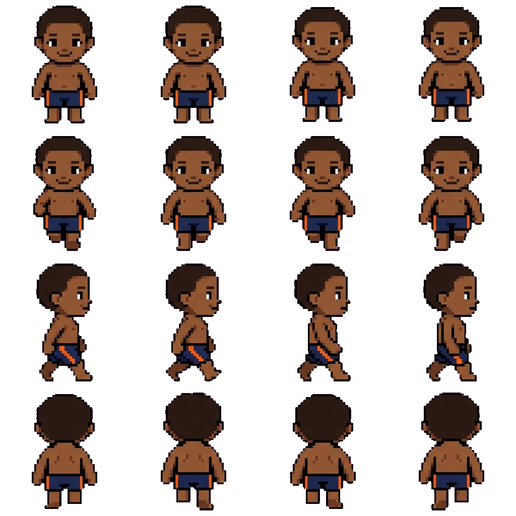 Baby Darius movement sprite