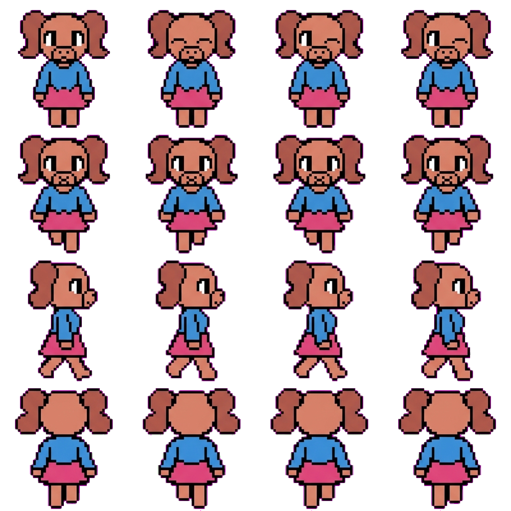 Cammy movement sprite