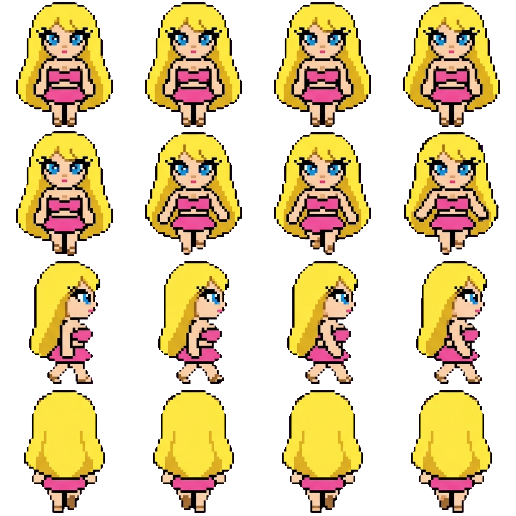 Emily movement sprite