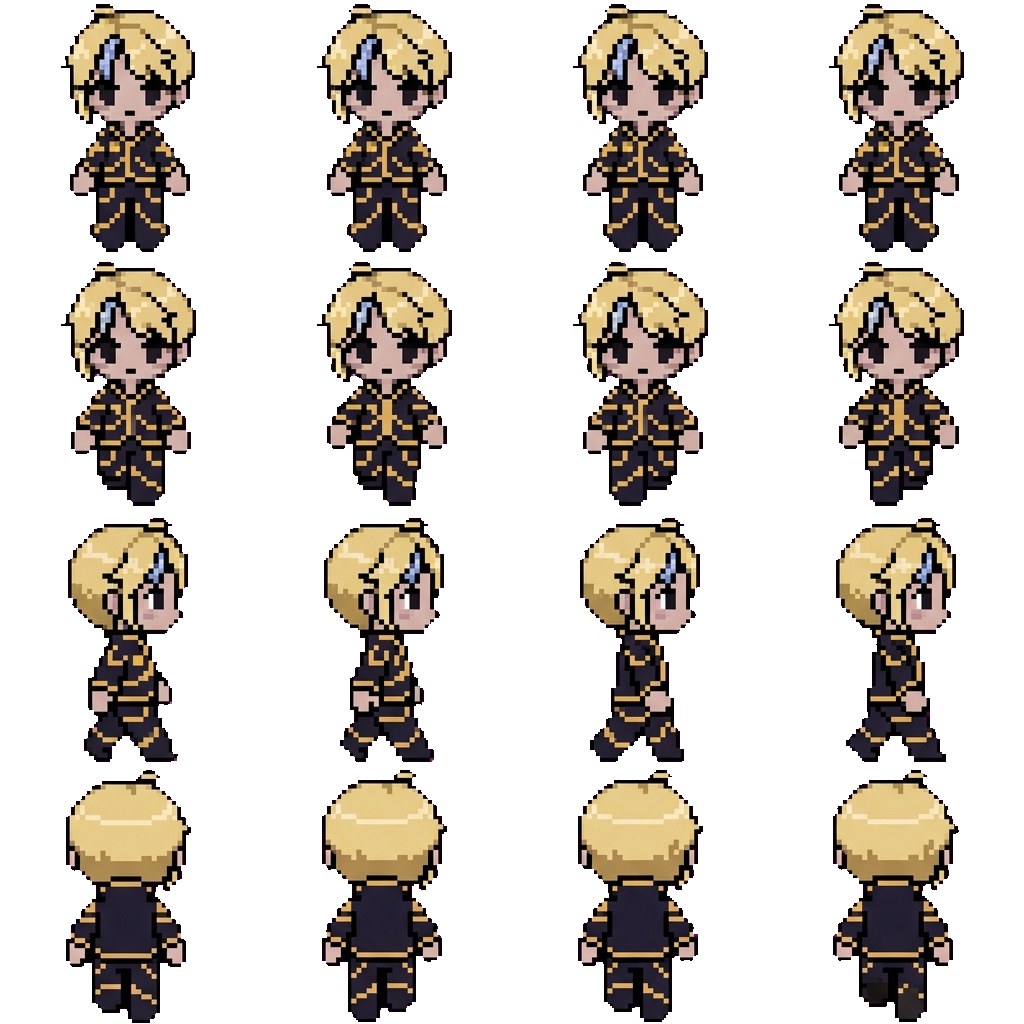 Haley movement sprite