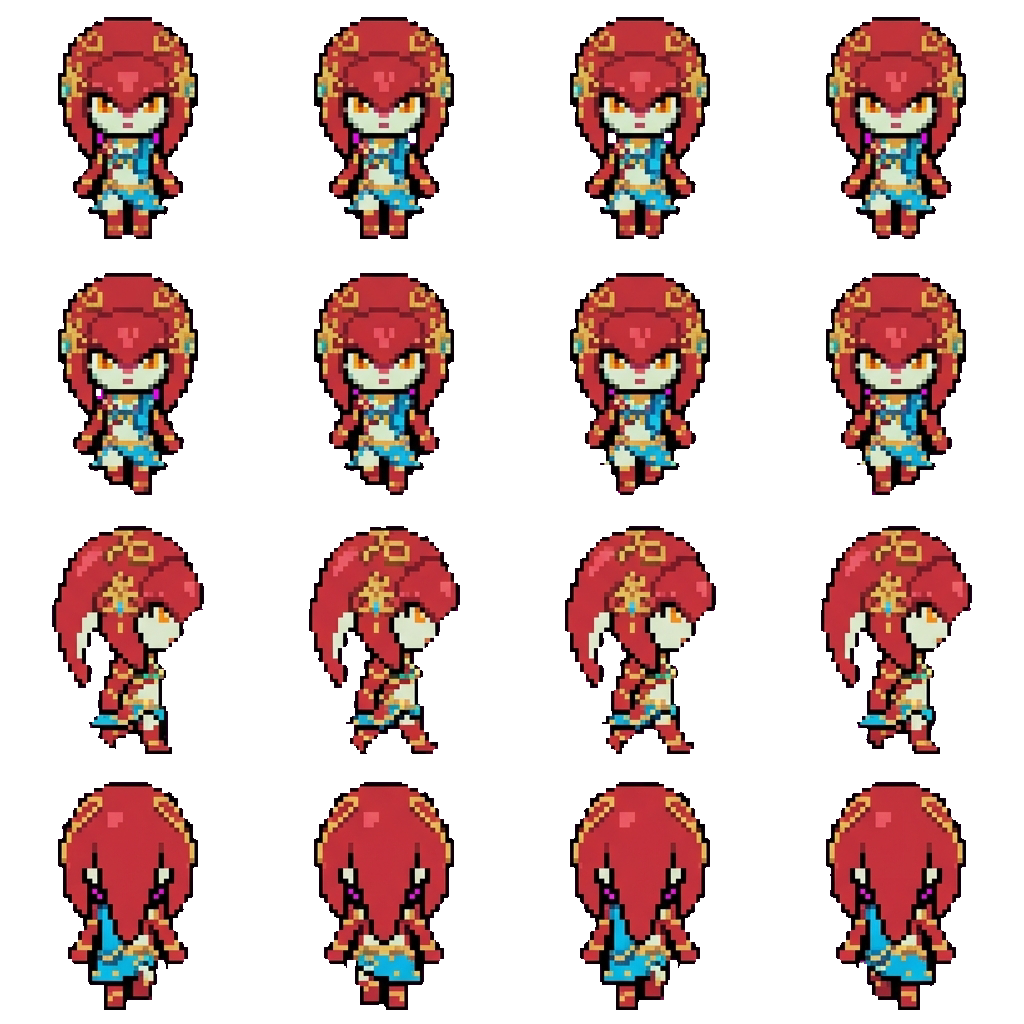 Mipha movement sprite