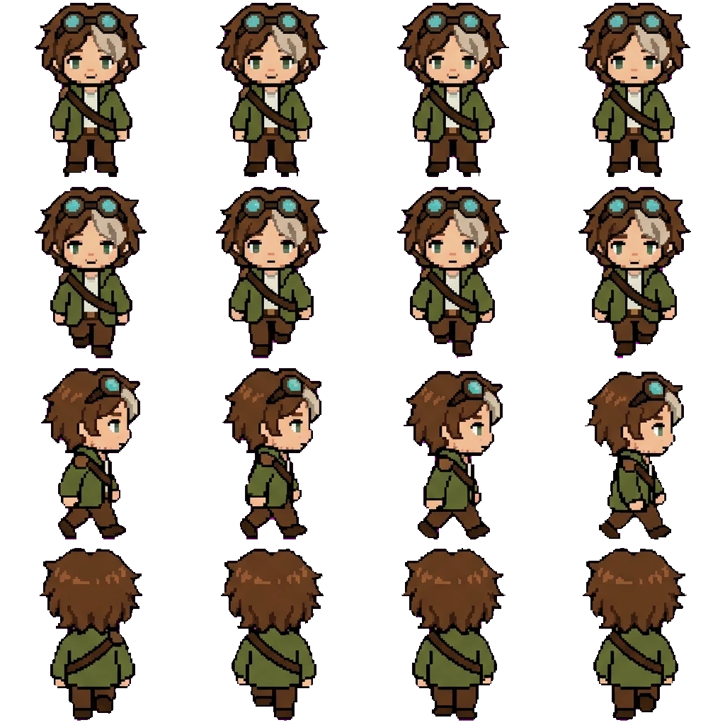 Cellbit movement sprite