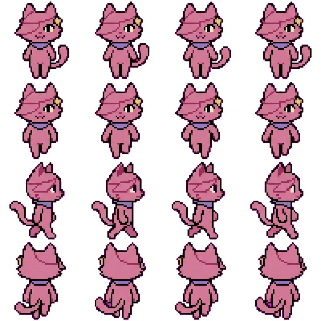 Spaky movement sprite