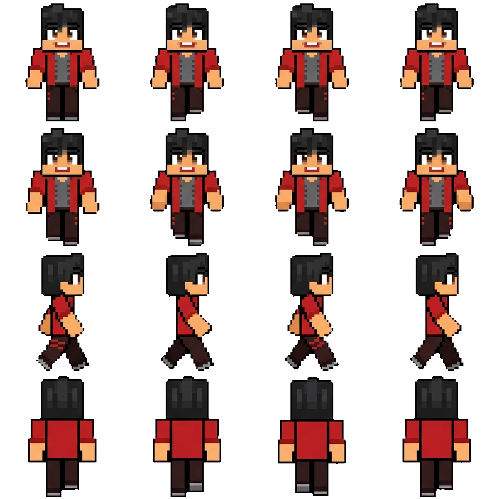 Arron movement sprite