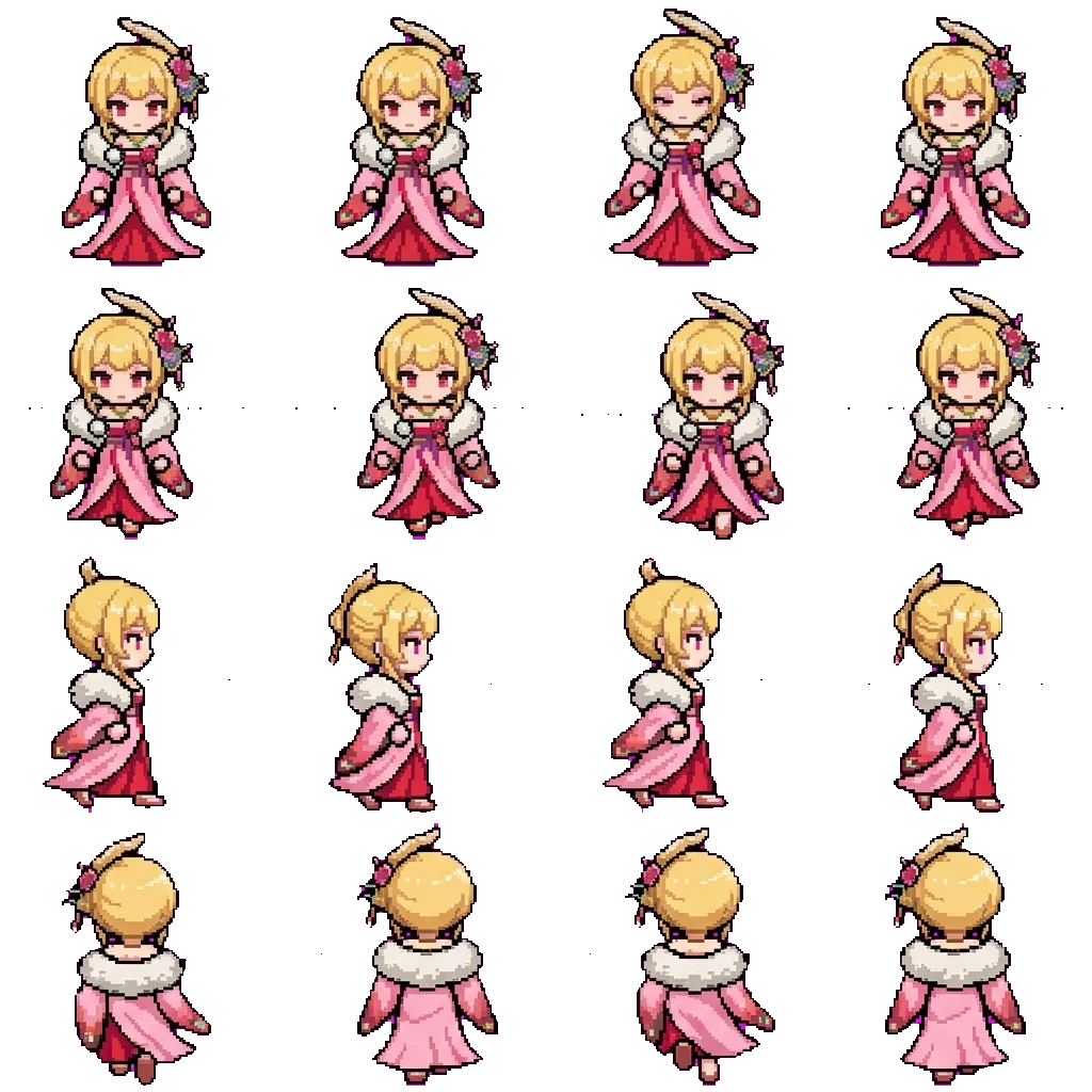 Amelie movement sprite