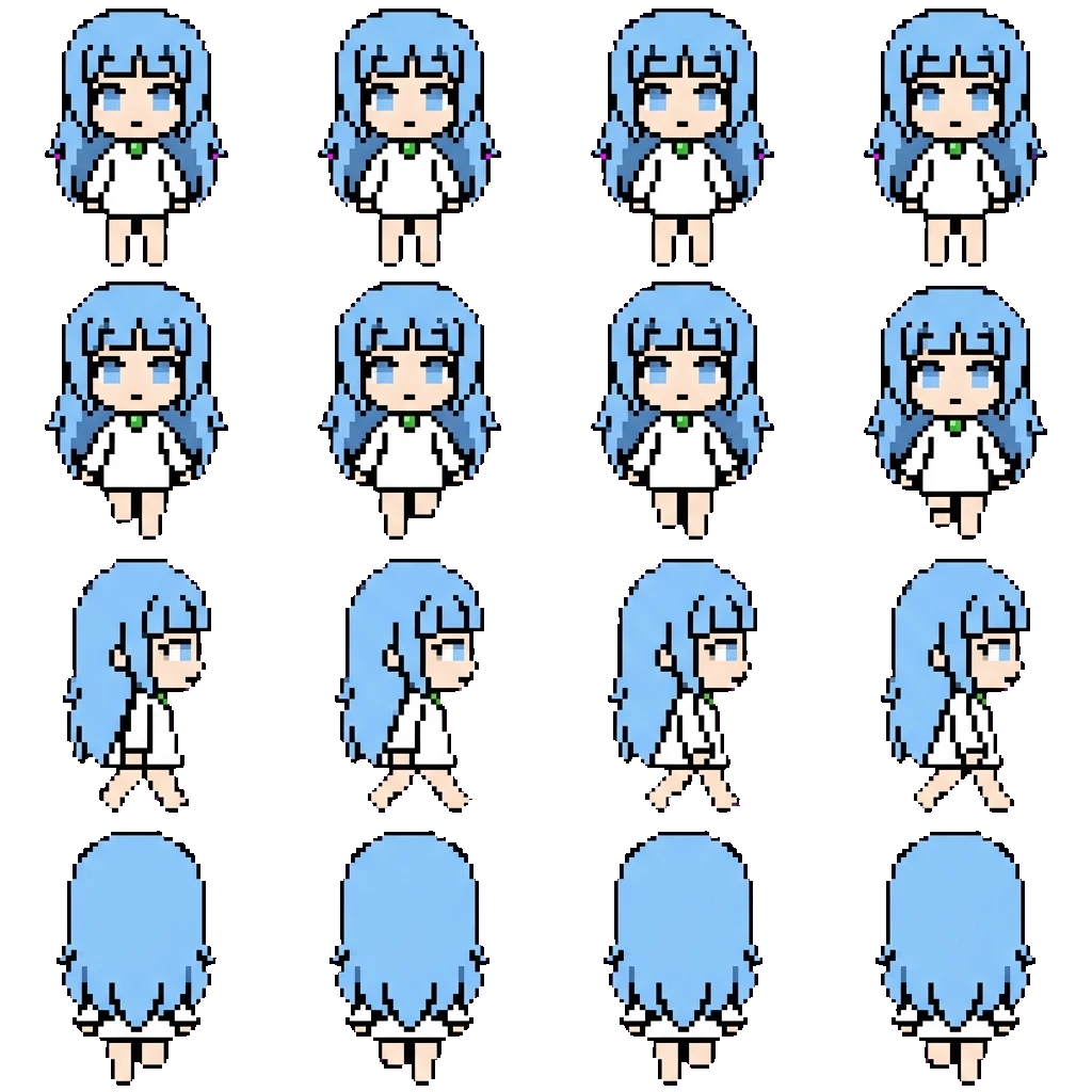 Na-eun movement sprite