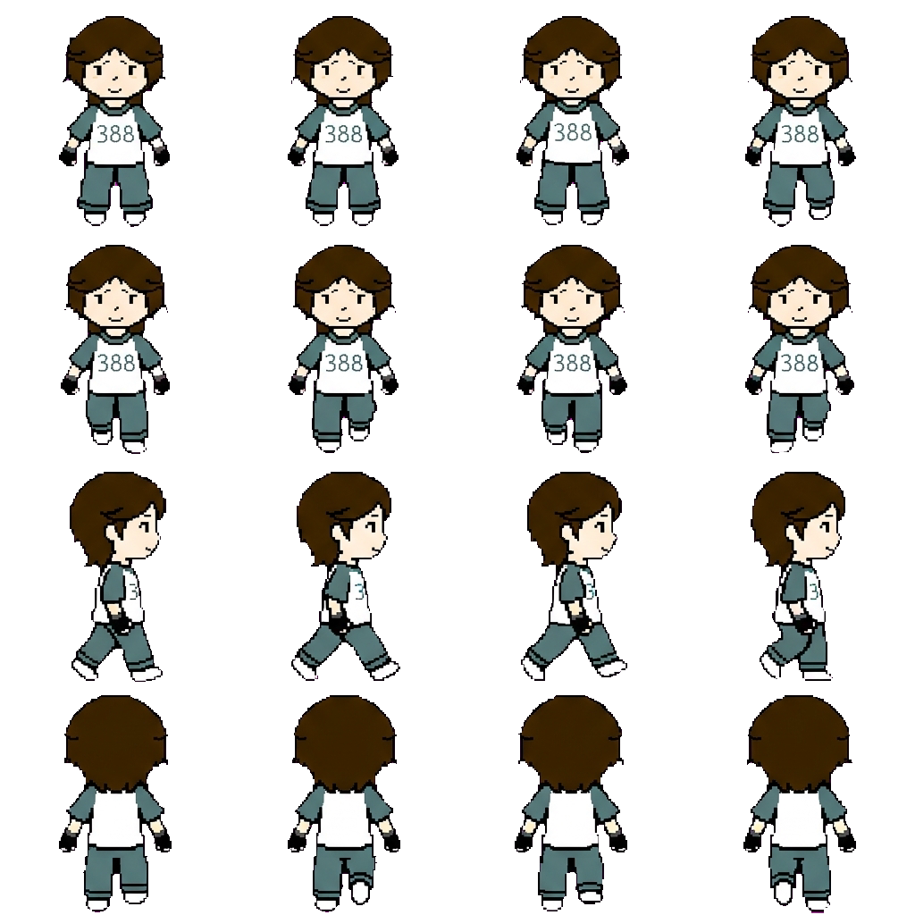 Daehoo movement sprite