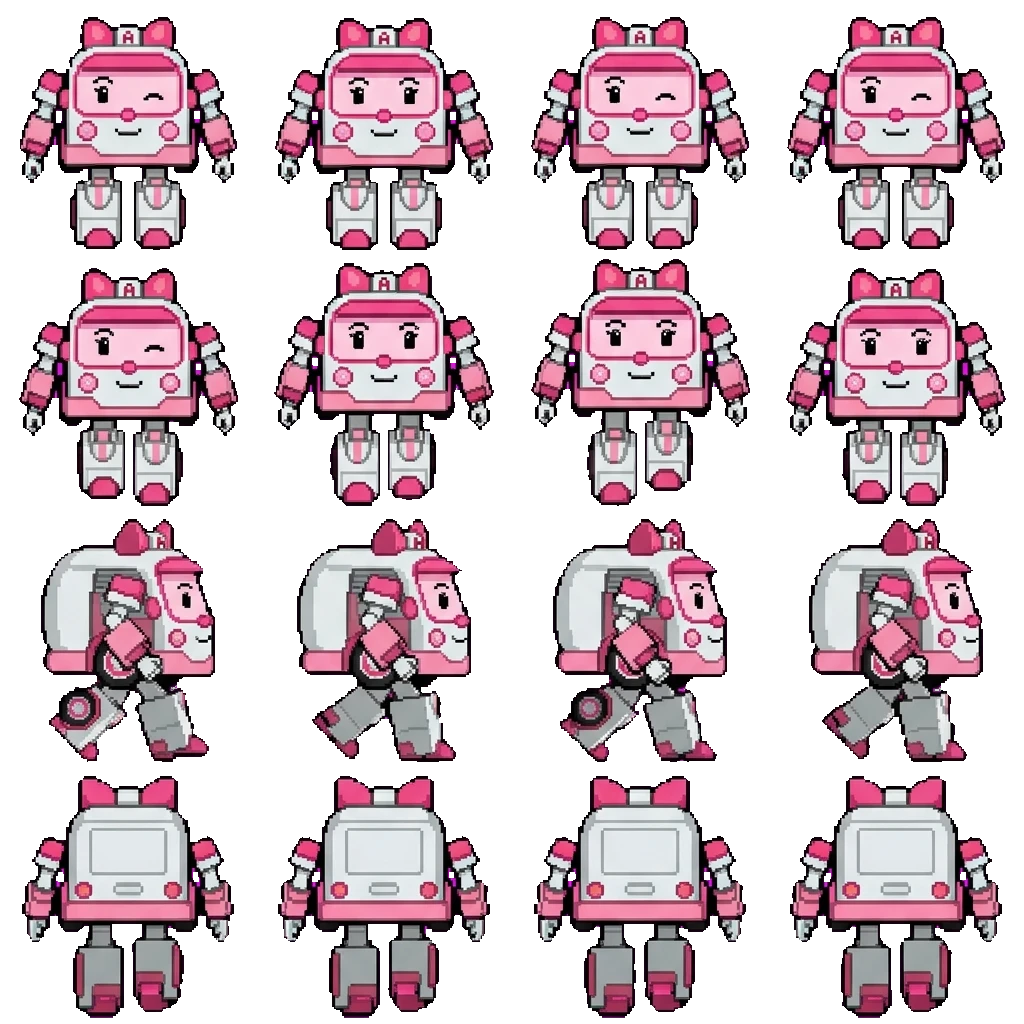 Amber movement sprite