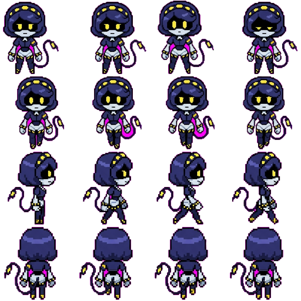 V movement sprite